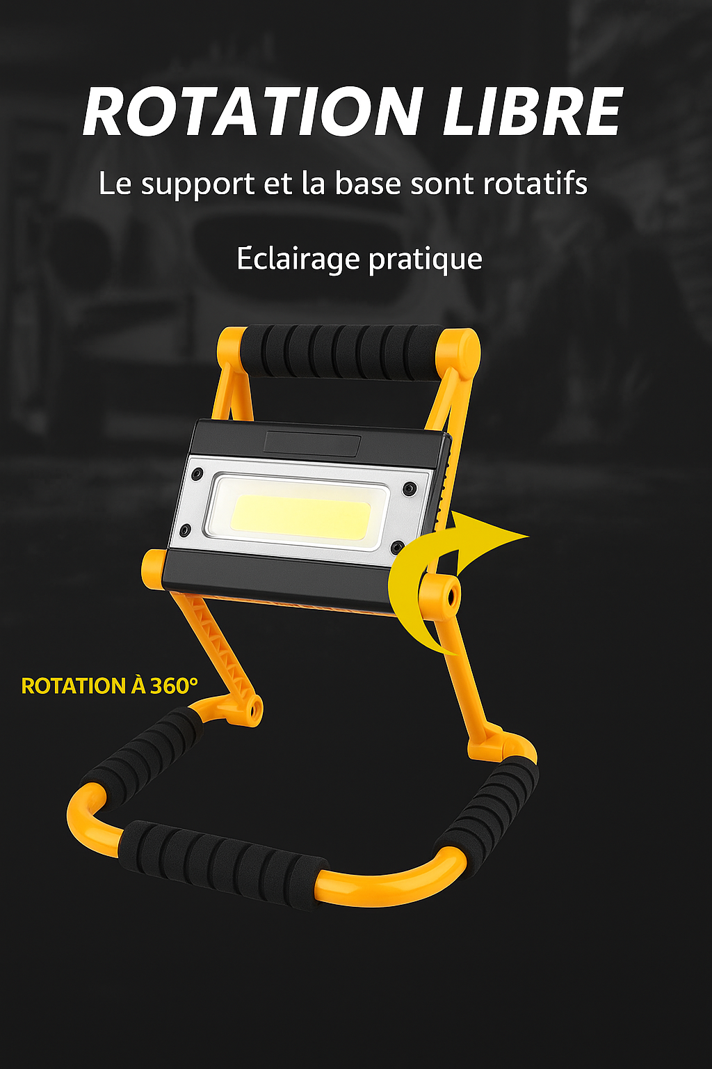 Projecteurs LED portables / pliables rechargeables LumiGear