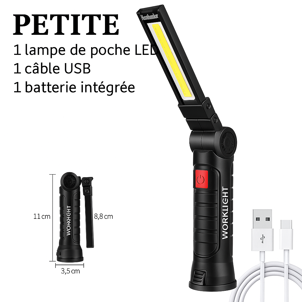 Lampes baladeuses / aimantées pour garage LumiGear