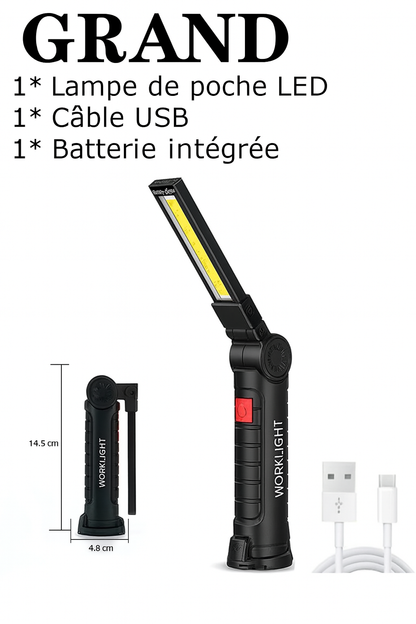 Lampes baladeuses / aimantées pour garage LumiGear