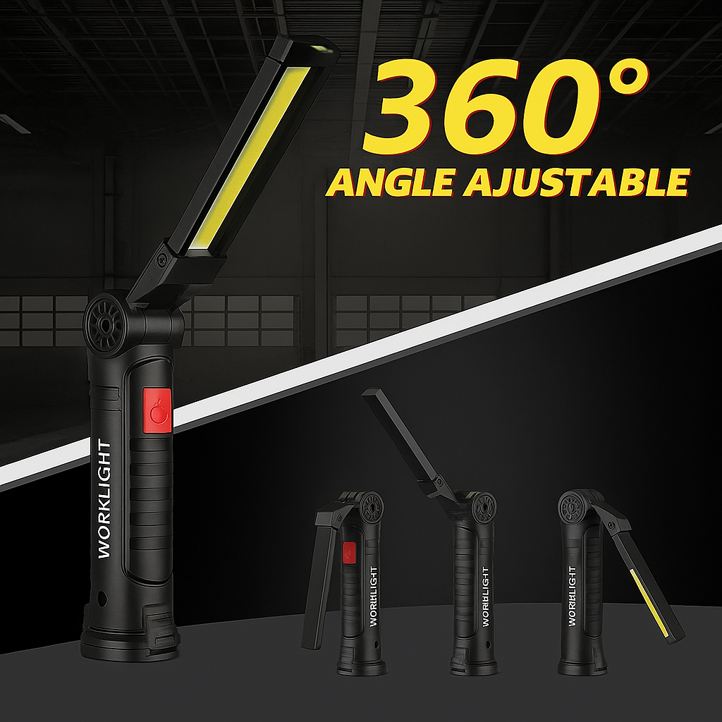 Lampes baladeuses / aimantées pour garage LumiGear