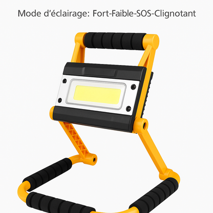 Projecteurs LED portables / pliables rechargeables LumiGear