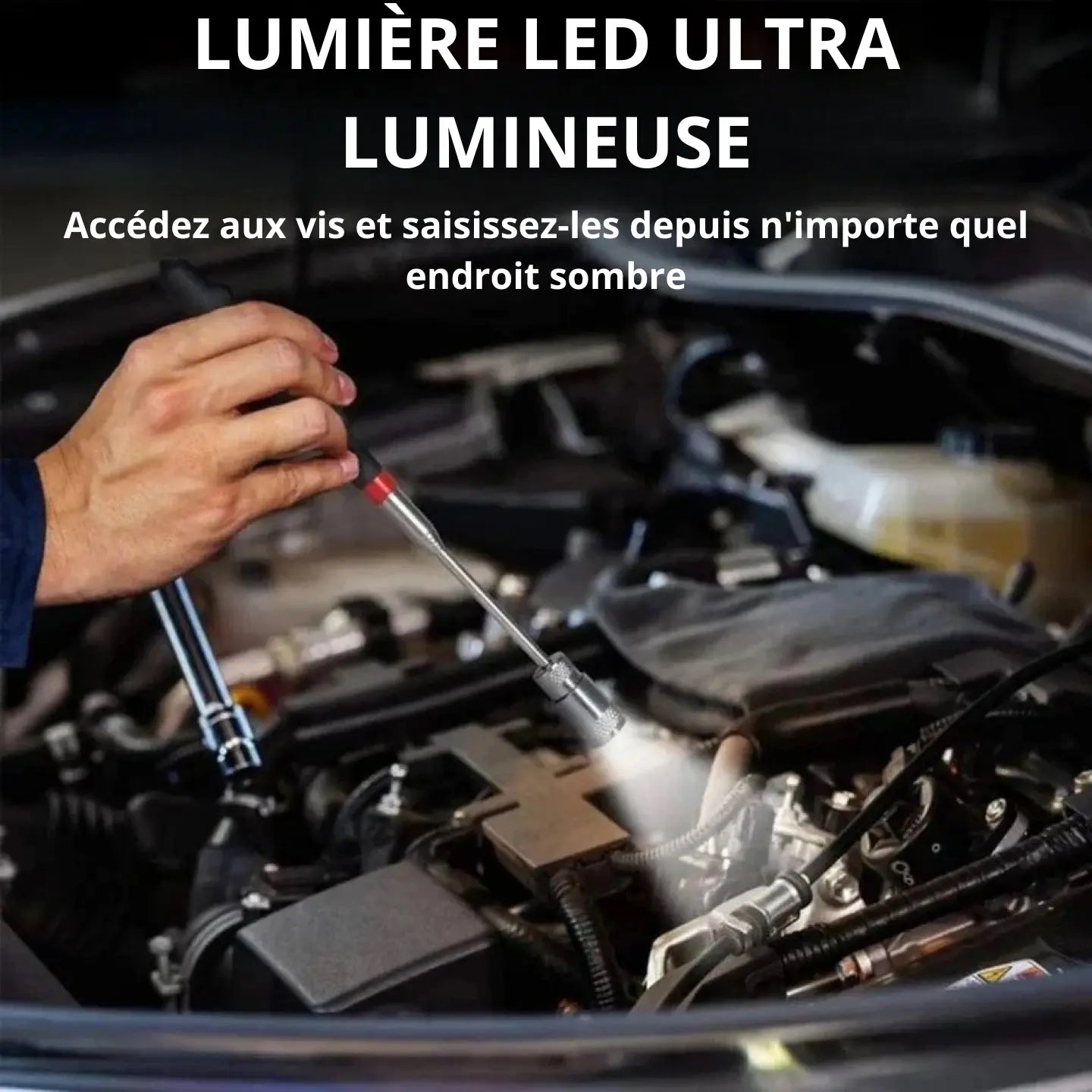 Grappeur magnétique à LED My Store